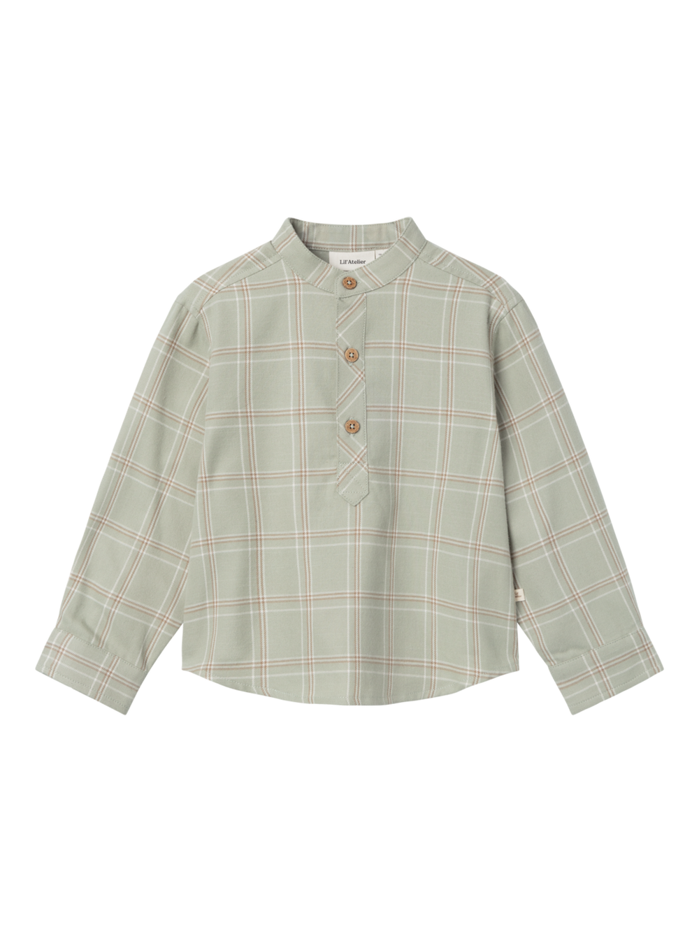 Lil' Atelier Mini ODO LS NREG SHIRT - Seagrass