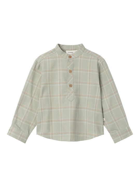 Lil' Atelier Mini ODO LS NREG SHIRT - Seagrass