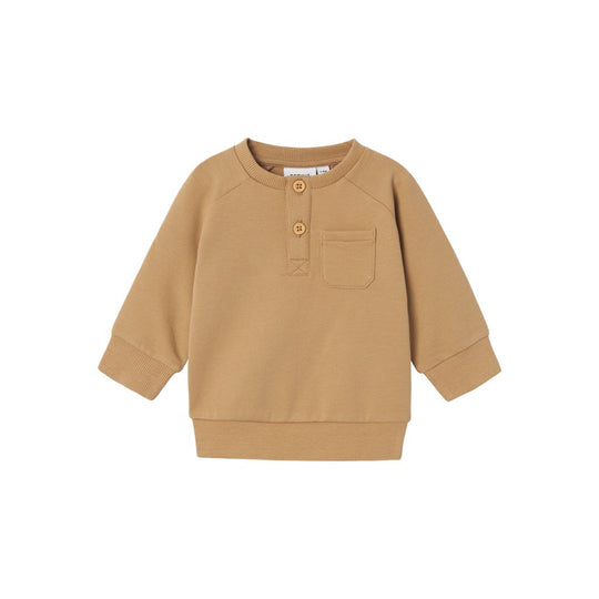 name it baby TYCAN LS SWEAT - Tannin - Torgunns Barneklær AS