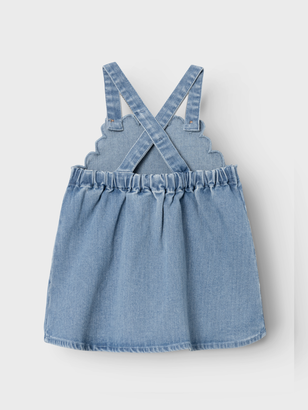 Lil' Atelier Baby OKAJA DENIM SKIRTALL - Medium Blue Denim