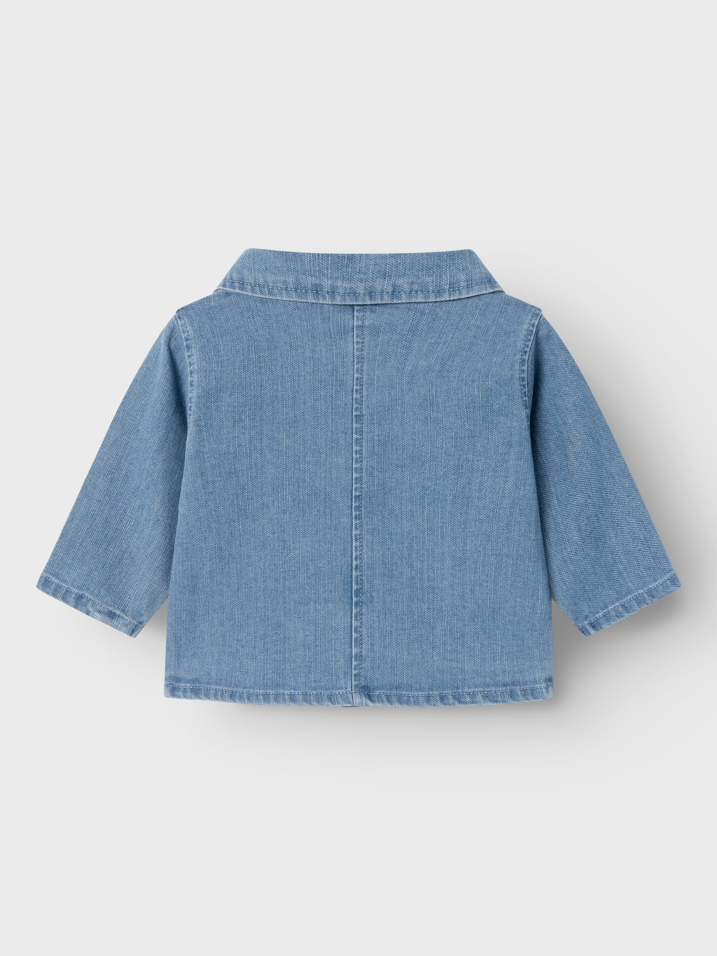 Lil' Atelier Baby OKAJA LS DENIM SHIRT - Medium Blue Denim