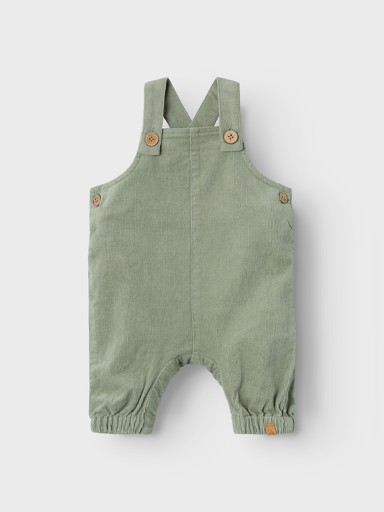 Lil' Atelier Baby OBERT CORD OVERALL - Seagrass