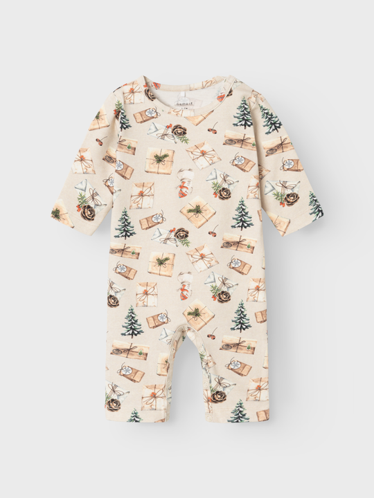 name it baby ROCCOS NIGHT SUIT - Peyote Melange