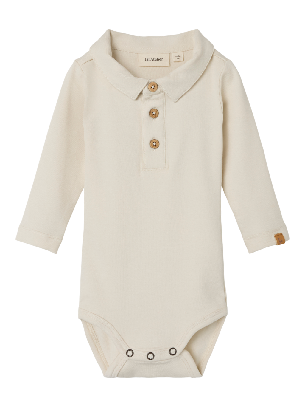 Lil' Atelier BABY FUNDO LS SLIM BODY - Turtledove