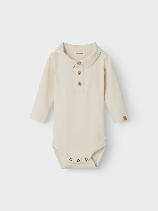 Lil' Atelier BABY FUNDO LS SLIM BODY - Turtledove