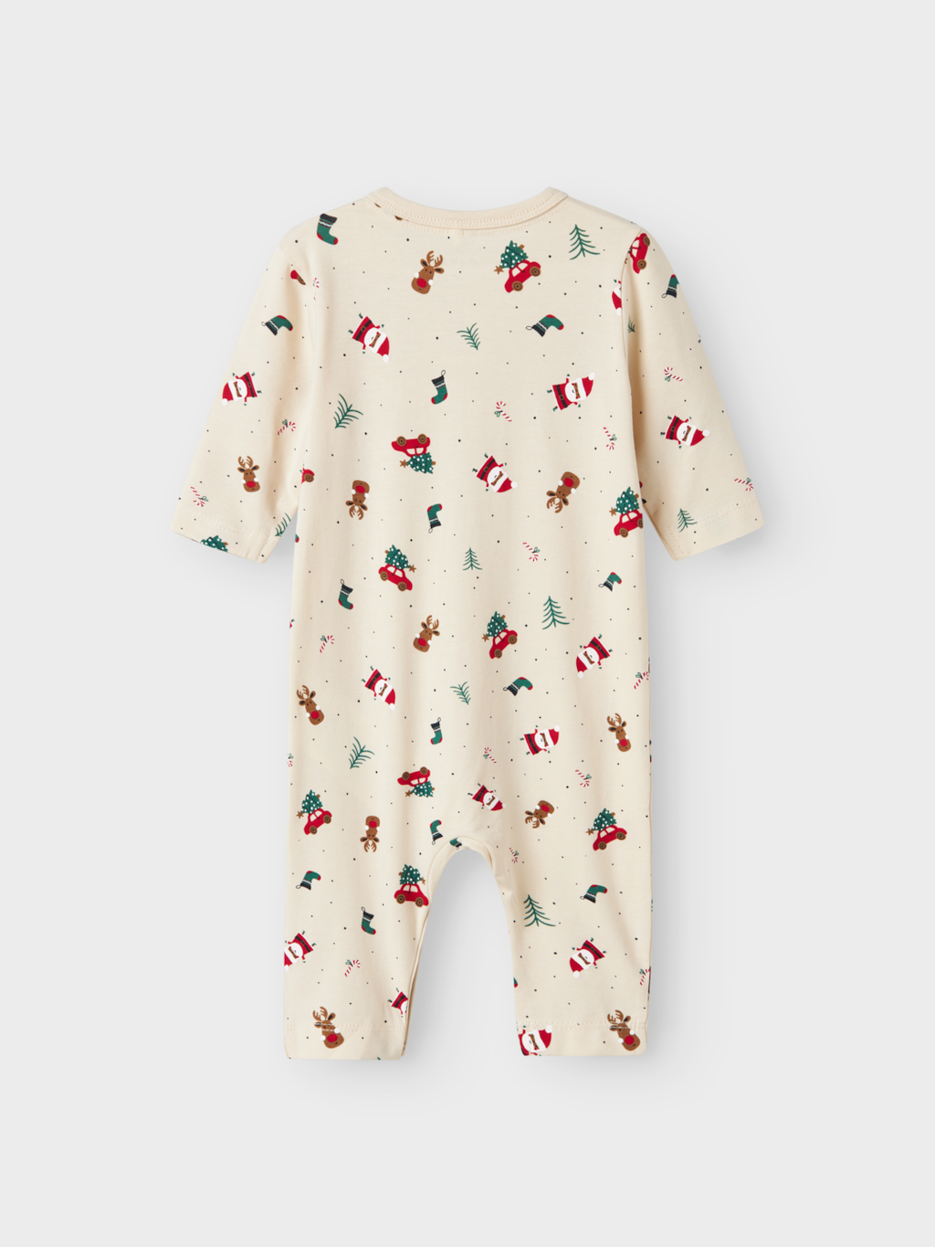 name it baby VISMAS CHRISTMAS NIGHTSUIT - Whitecap Gray