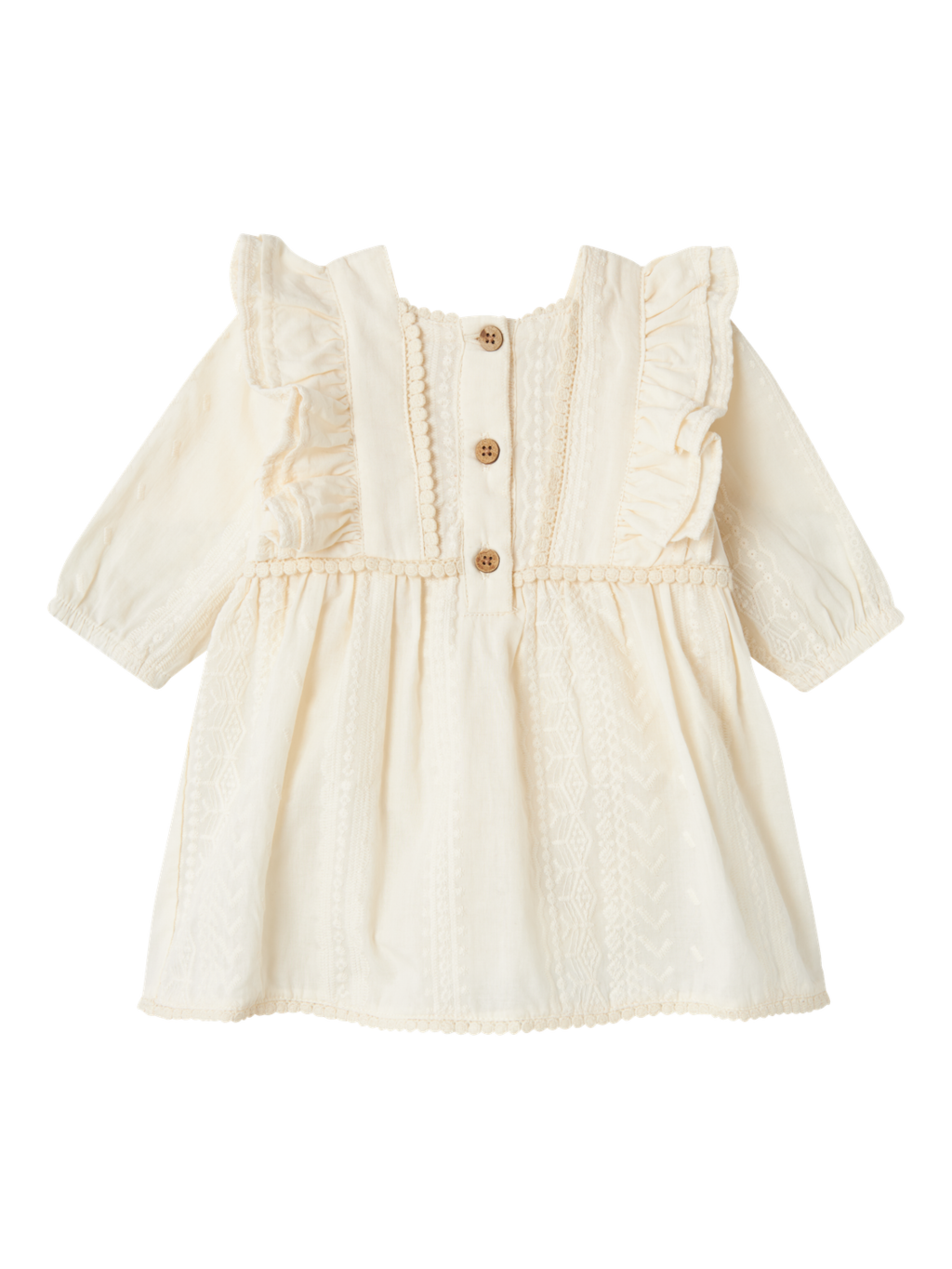 Lil' Atelier BABY ROSO LS BODY DRESS - Turtledove