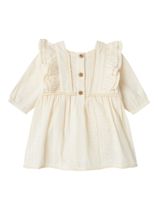 Lil' Atelier BABY ROSO LS BODY DRESS - Turtledove