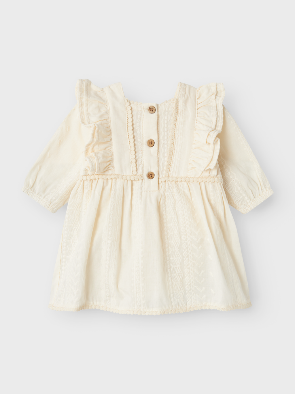 Lil' Atelier BABY ROSO LS BODY DRESS - Turtledove