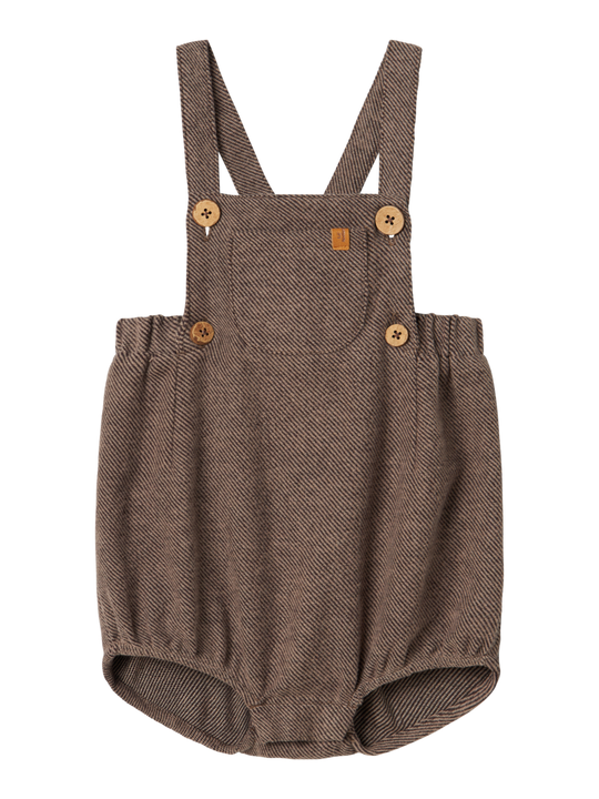 Lil' Atelier BABY REMI ROMPER - Shitake