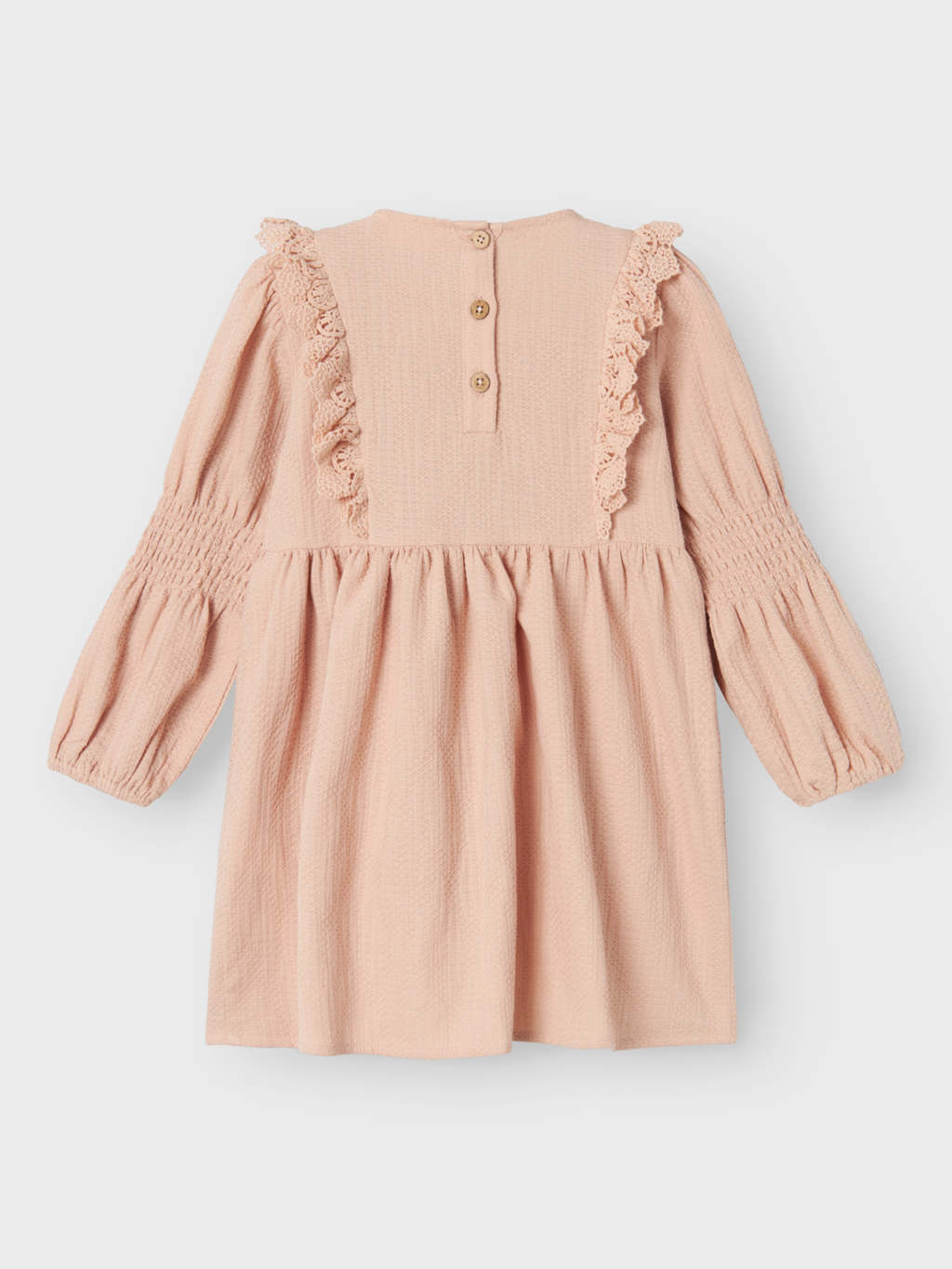 Lil' Atelier MINI ROSITA LS DRESS - Rugby Tan