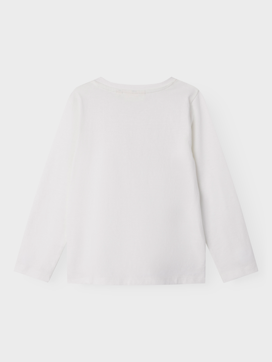 Lil' Atelier Mini DOLAN LS TOP - Coconut Milk