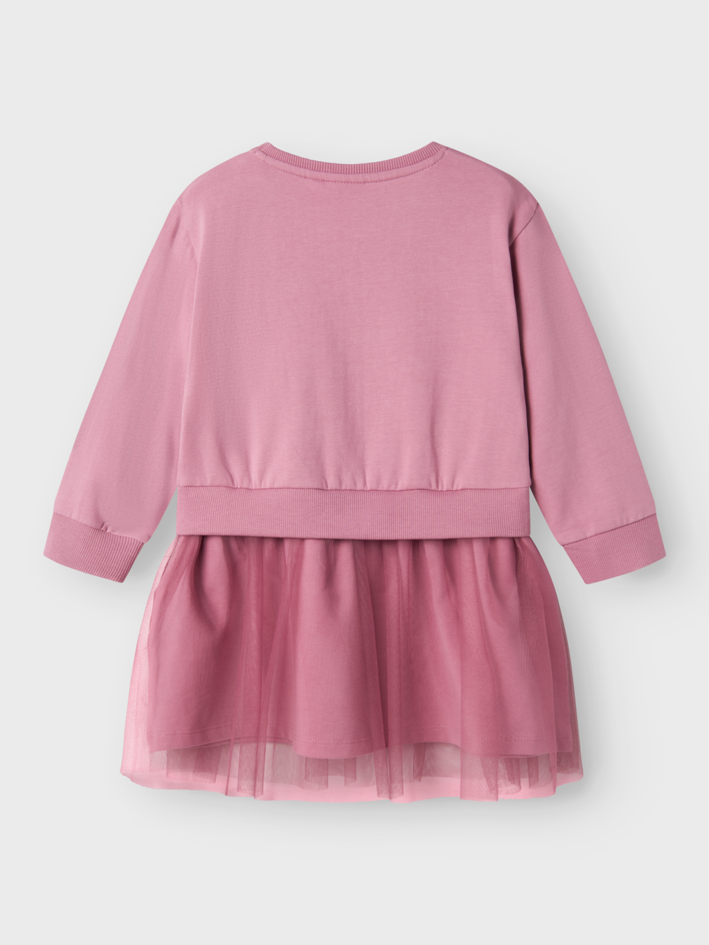 name it mini ORDI PEPPA PIG SWEAT DRESS - Mauve Orchid