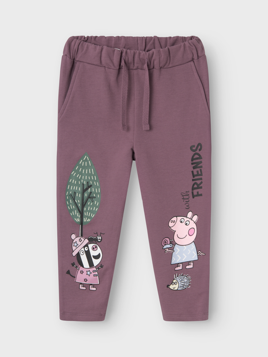 name it mini ORDI PEPPAPIG NREG SWEAT SET - Arctic Dusk