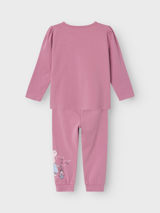 name it mini ORMA PEPPA PIG NIGHTSET - Mauve Orchid