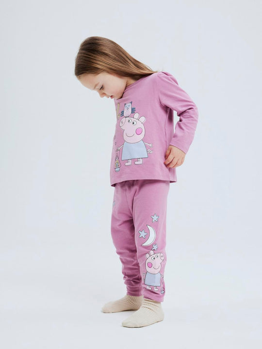 name it mini ORMA PEPPA PIG NIGHTSET - Mauve Orchid