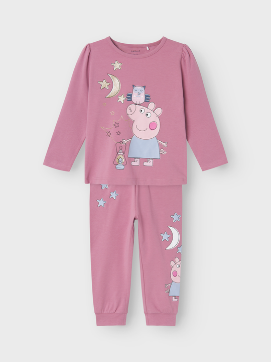 name it mini ORMA PEPPA PIG NIGHTSET - Mauve Orchid