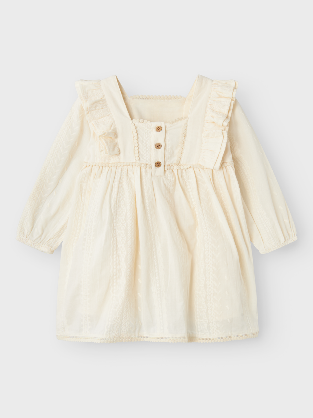 Lil' Atelier MINI ROSO LS DRESS - Turtledove