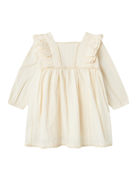 Lil' Atelier MINI ROSO LS DRESS - Turtledove