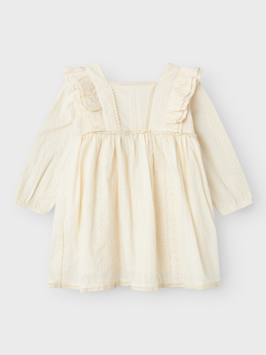 Lil' Atelier MINI ROSO LS DRESS - Turtledove