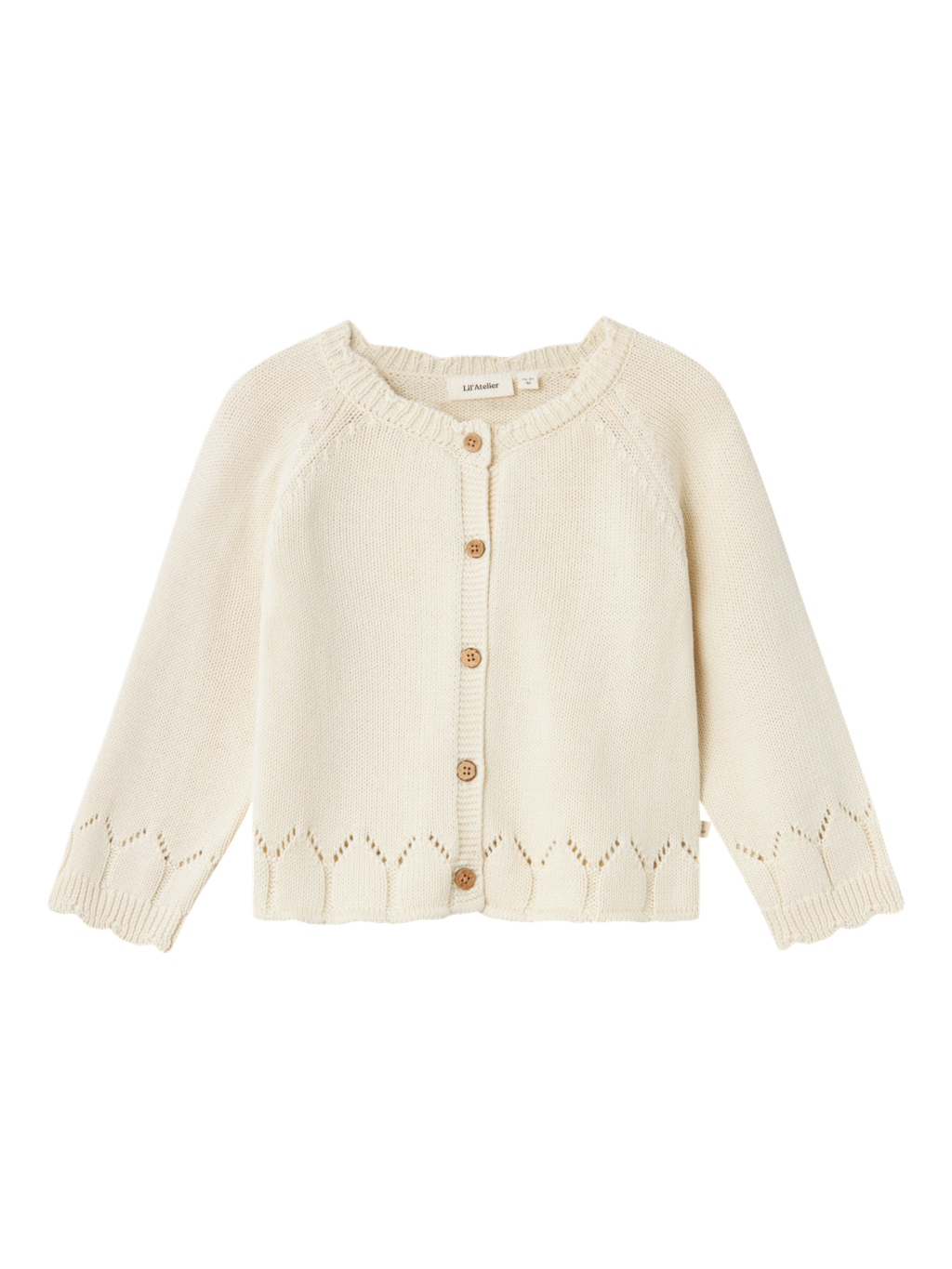 Lil' Atelier MINI RAMLA LS KNIT CARD - Turtledove