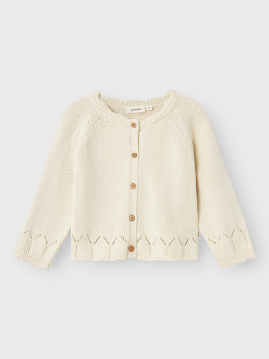 Lil' Atelier MINI RAMLA LS KNIT CARD - Turtledove