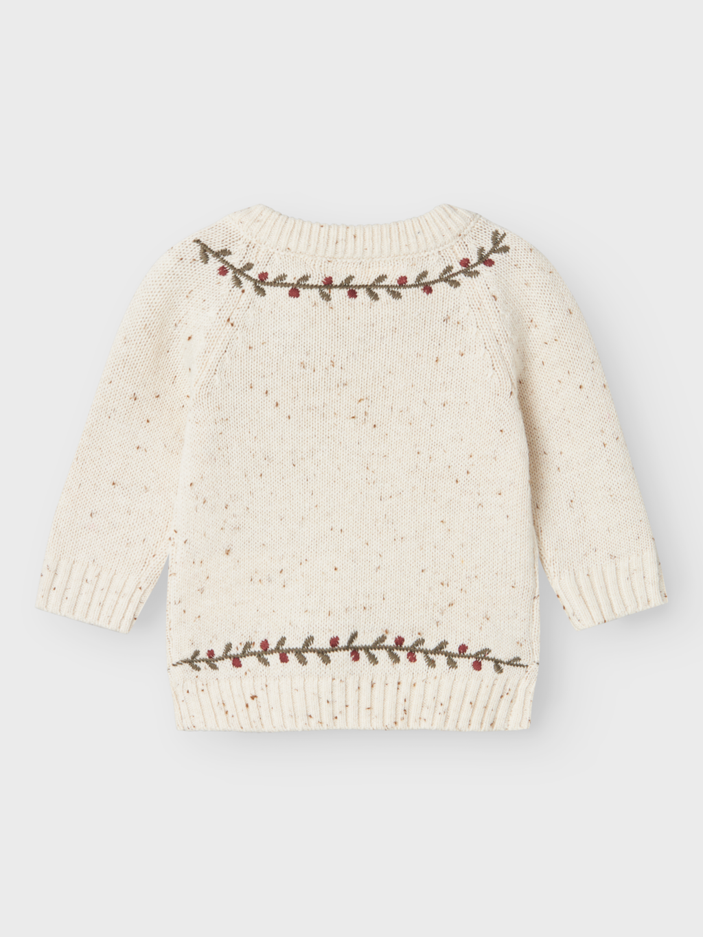 Lil' Atelier BABY GALTO RIO LS KNIT - Turtledove