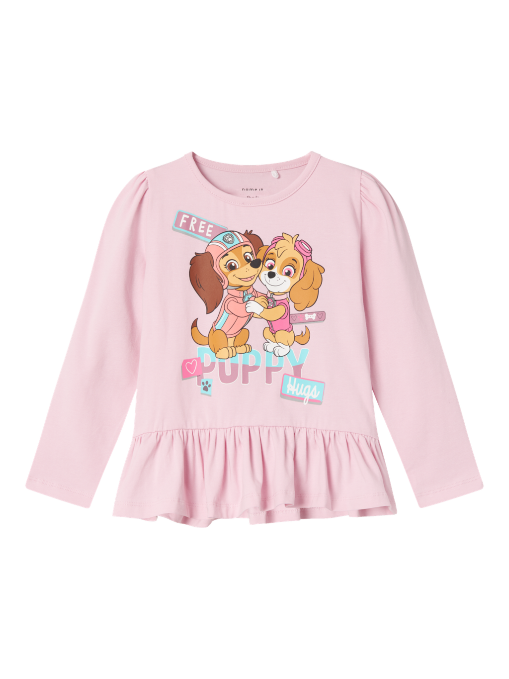 name it mini NANNA PAW PATROL PEPLUM TOP - Corsage