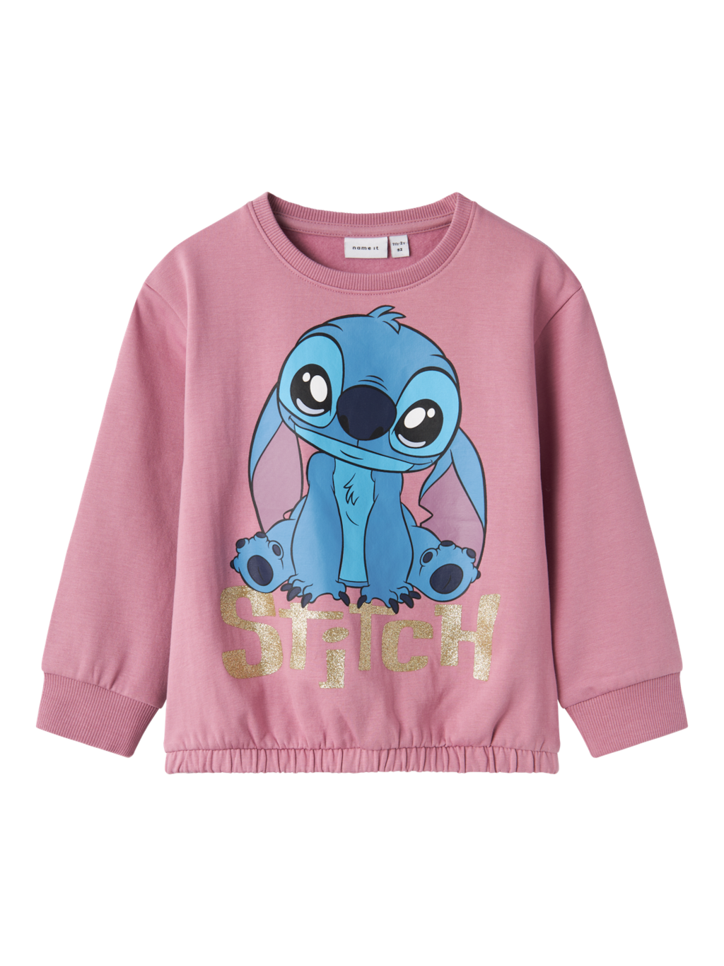 name it mini NYRA STITCH SWEAT - Mauve Orchid