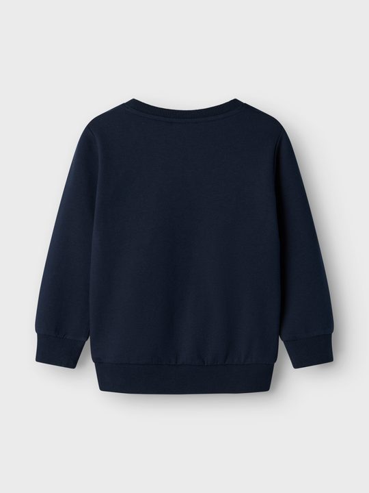 name it mini OMIR BLUEY NREG SWEATER - Dark Sapphire