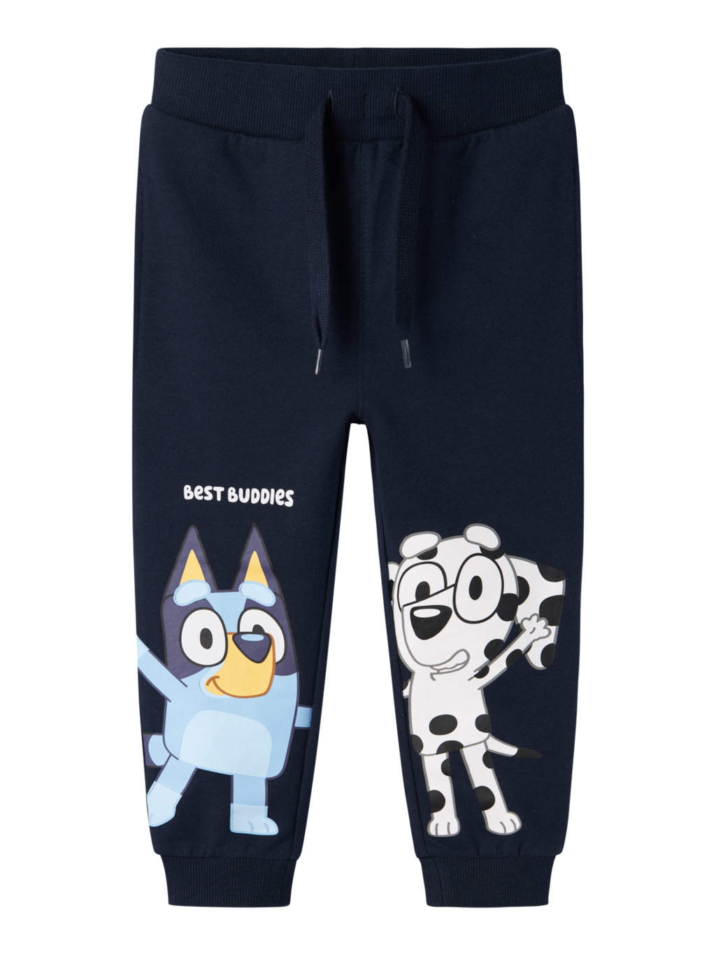 name it mini OMIR BLUEY NREG SWE PANTS BRU SKY - Dark Sapphire