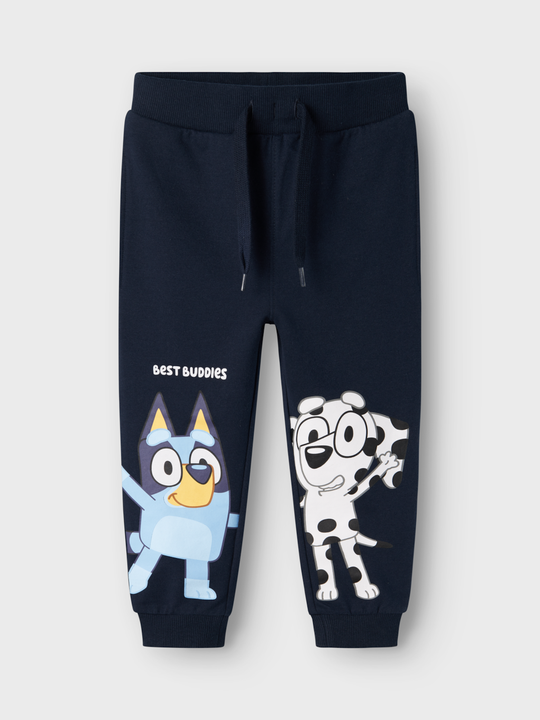 name it mini OMIR BLUEY NREG SWE PANTS BRU SKY - Dark Sapphire