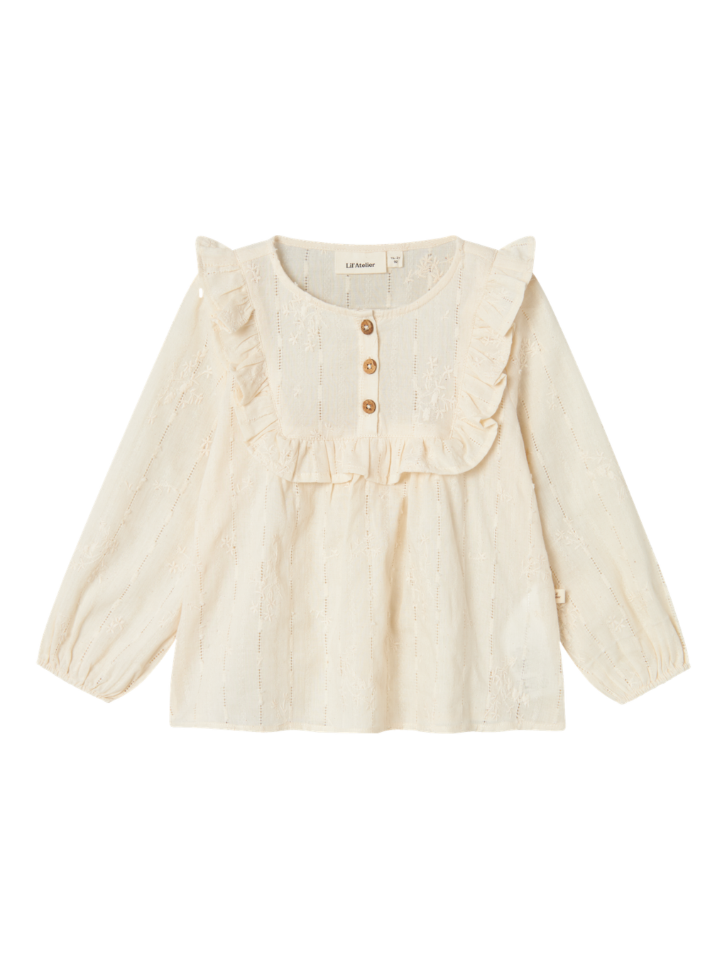 Lil' Atelier MINI RHODY LS LOOSE SHIRT - Turtledove