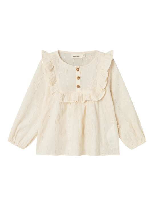 Lil' Atelier MINI RHODY LS LOOSE SHIRT - Turtledove