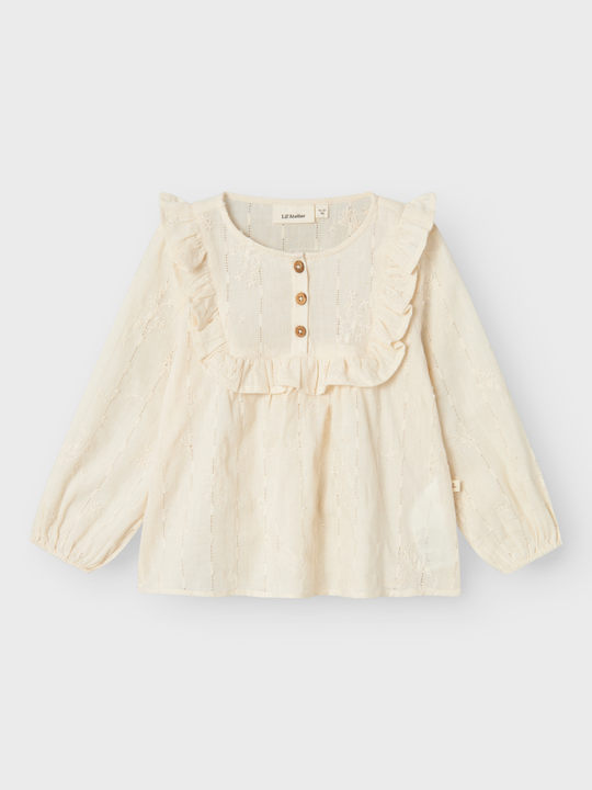 Lil' Atelier MINI RHODY LS LOOSE SHIRT - Turtledove