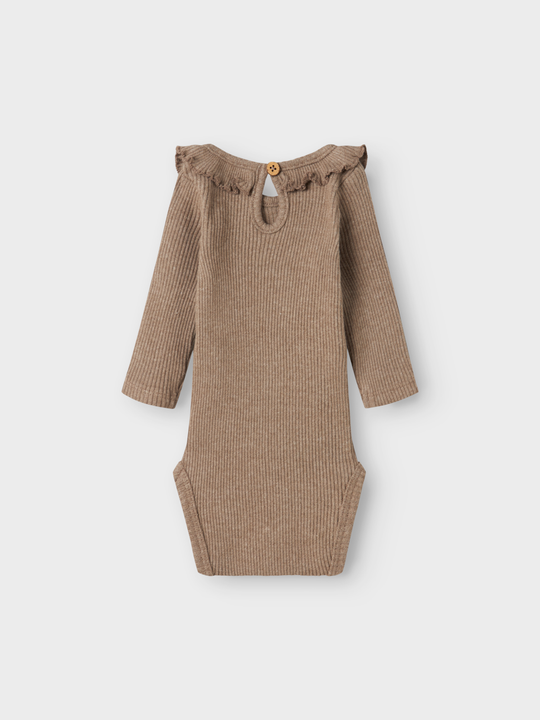 Lil' Atelier BABY SOPHIA SAK LS SLIM BODY - Shitake