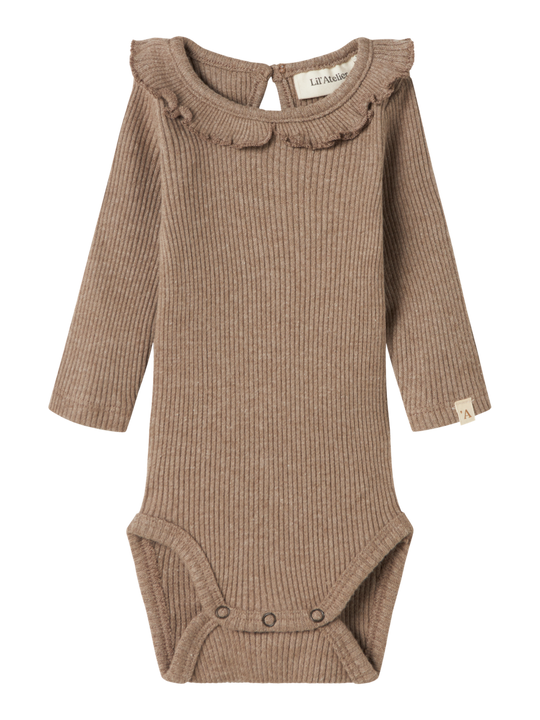 Lil' Atelier BABY SOPHIA SAK LS SLIM BODY - Shitake