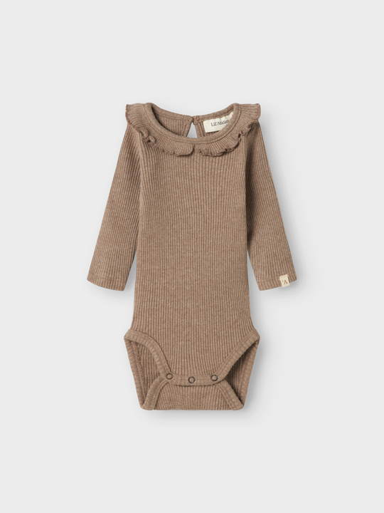 Lil' Atelier BABY SOPHIA SAK LS SLIM BODY - Shitake