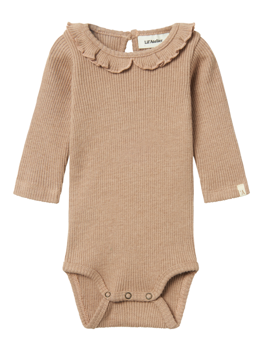 Lil' Atelier BABY SOPHIA SAK LS SLIM BODY - Rugby Tan