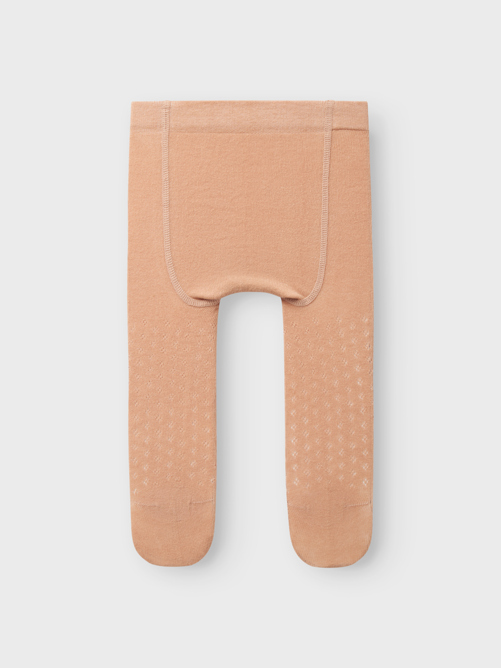 Lil' Atelier BABY ILSO ANA POINTELLE PANTYHOSE - Rugby Tan