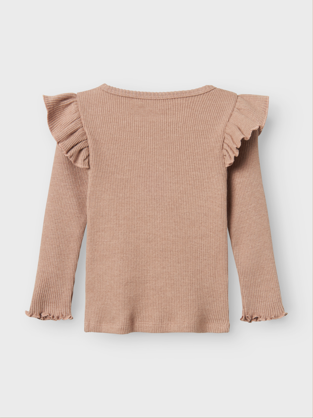 Lil' Atelier MINI SOPHIA SNI LS SLIM TOP - Rugby Tan