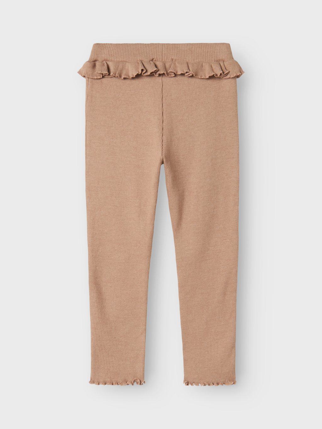 Lil' Atelier MINI SOPHIA SLIM PANT - Rugby Tan