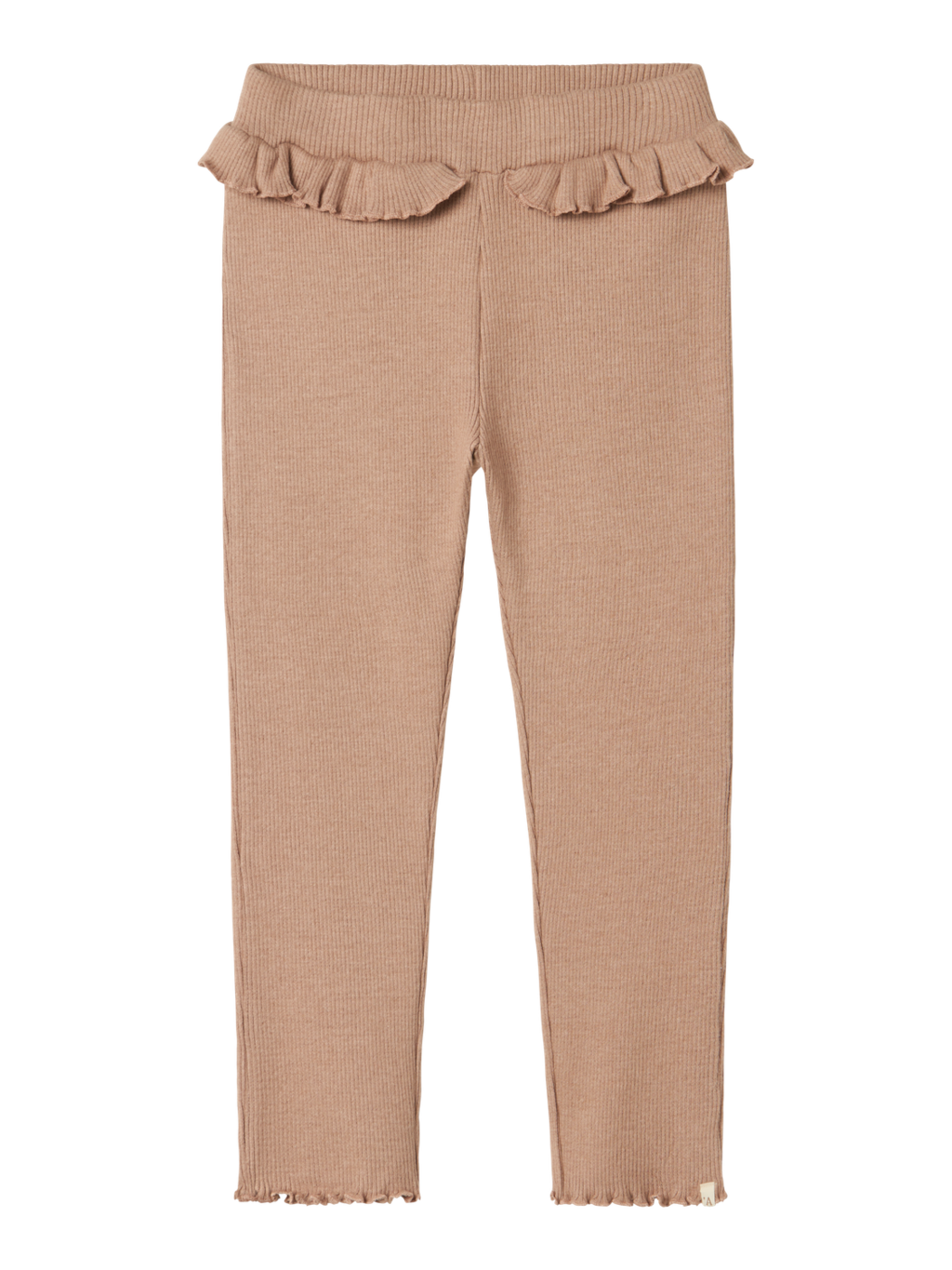 Lil' Atelier MINI SOPHIA SLIM PANT - Rugby Tan