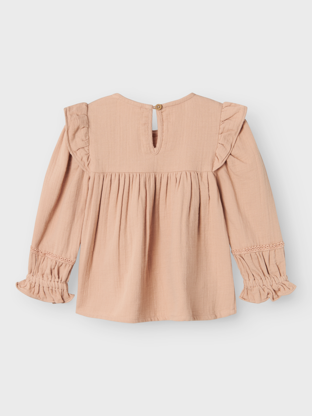 Lil' Atelier MINI SALENE LS LOOSE SHIRT - Rugby Tan