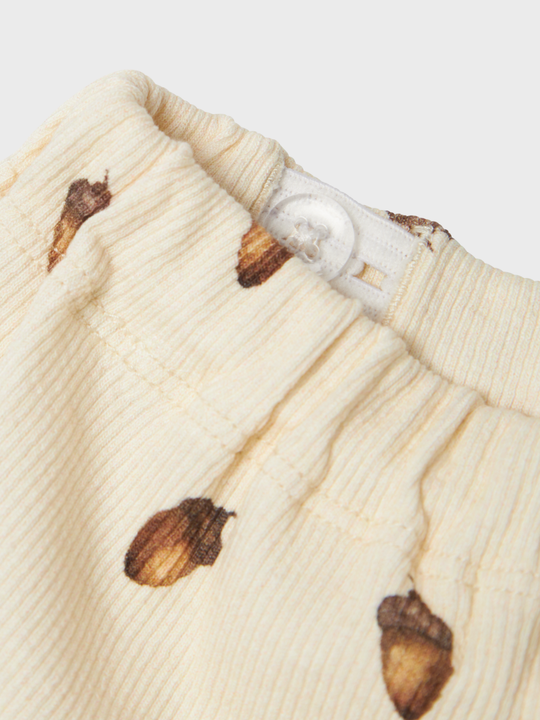 Lil' Atelier BABY GAVO ELF LOOSE PANT - Turtledove Acorn