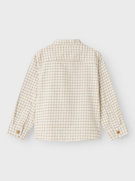 Lil' Atelier MINI DAMIENO LS LOOSE SHIRT - Turtledove