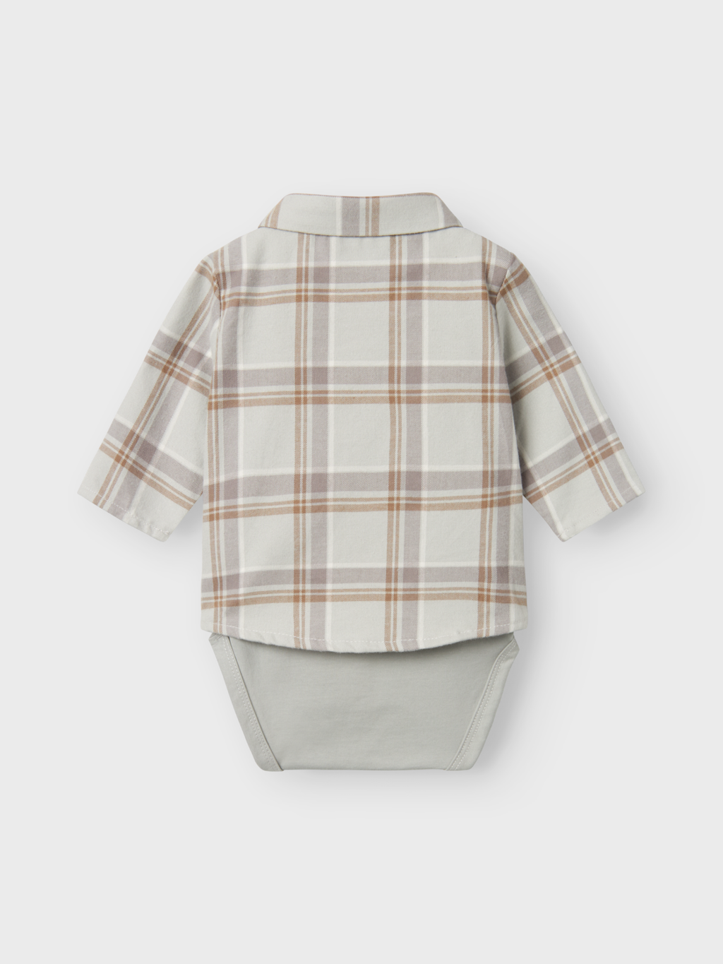 Lil' Atelier BABY SEVEN LS BOXY BODY SHIRT - Mirage Gray