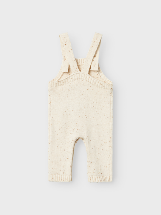 Lil' Atelier BABY GALTO FIG KNIT OVERALL - Turtledove