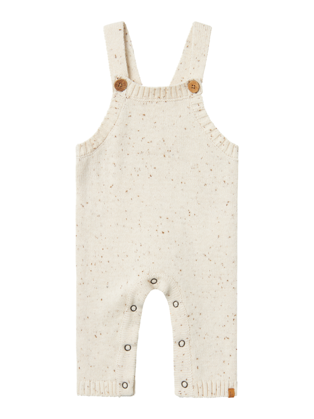 Lil' Atelier BABY GALTO FIG KNIT OVERALL - Turtledove