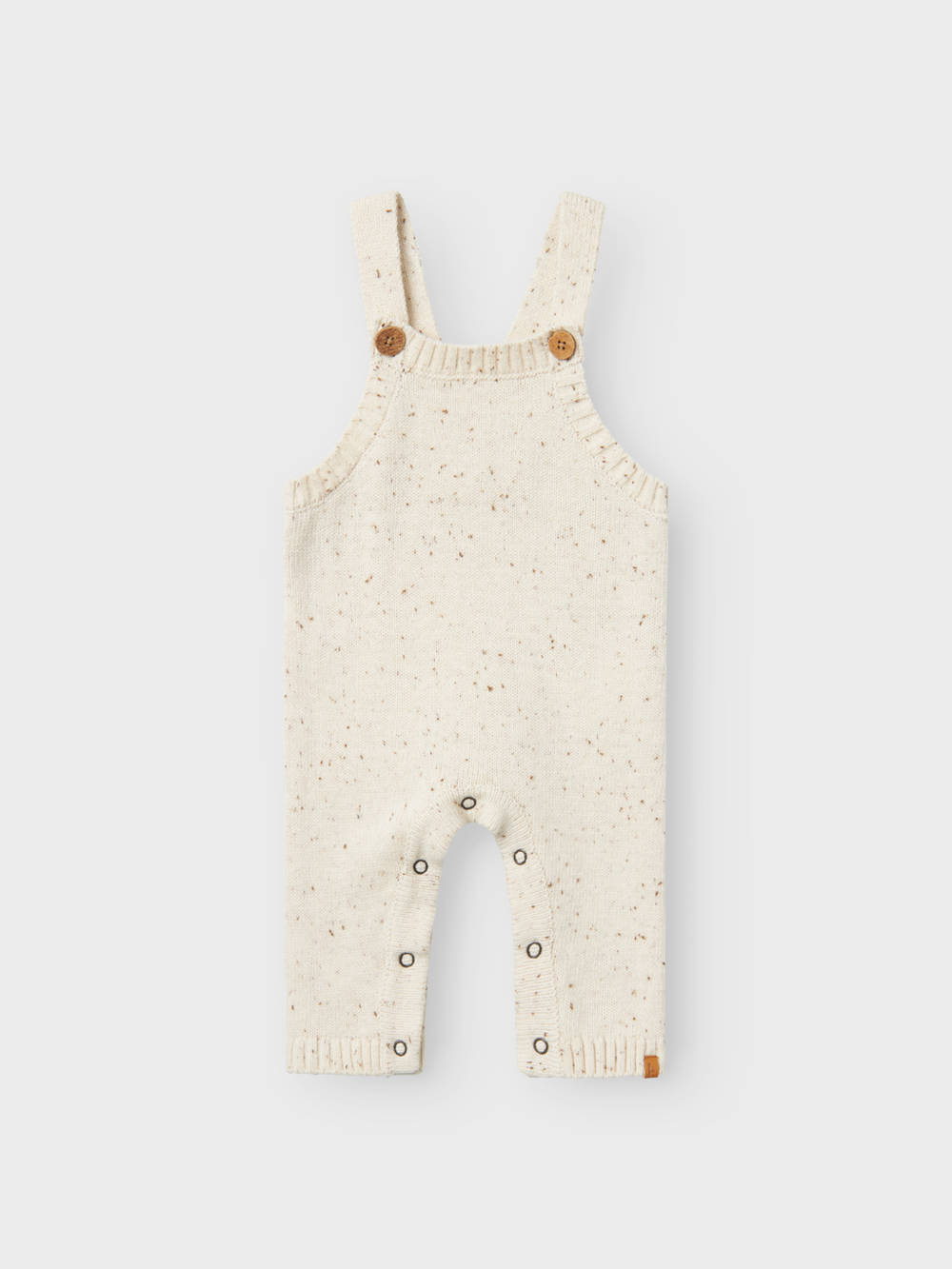 Lil' Atelier BABY GALTO FIG KNIT OVERALL - Turtledove